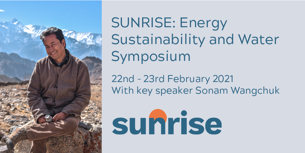 Indian innovator Sonam Wangchuk to give talk at upcoming SUNRISE symposium