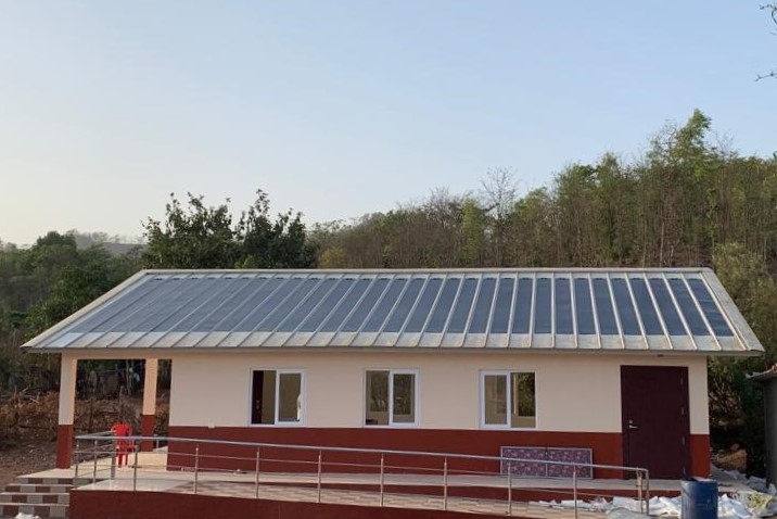 The Solar OASIS: Clean, green, reliable electricity for village as first Active Building in India opens