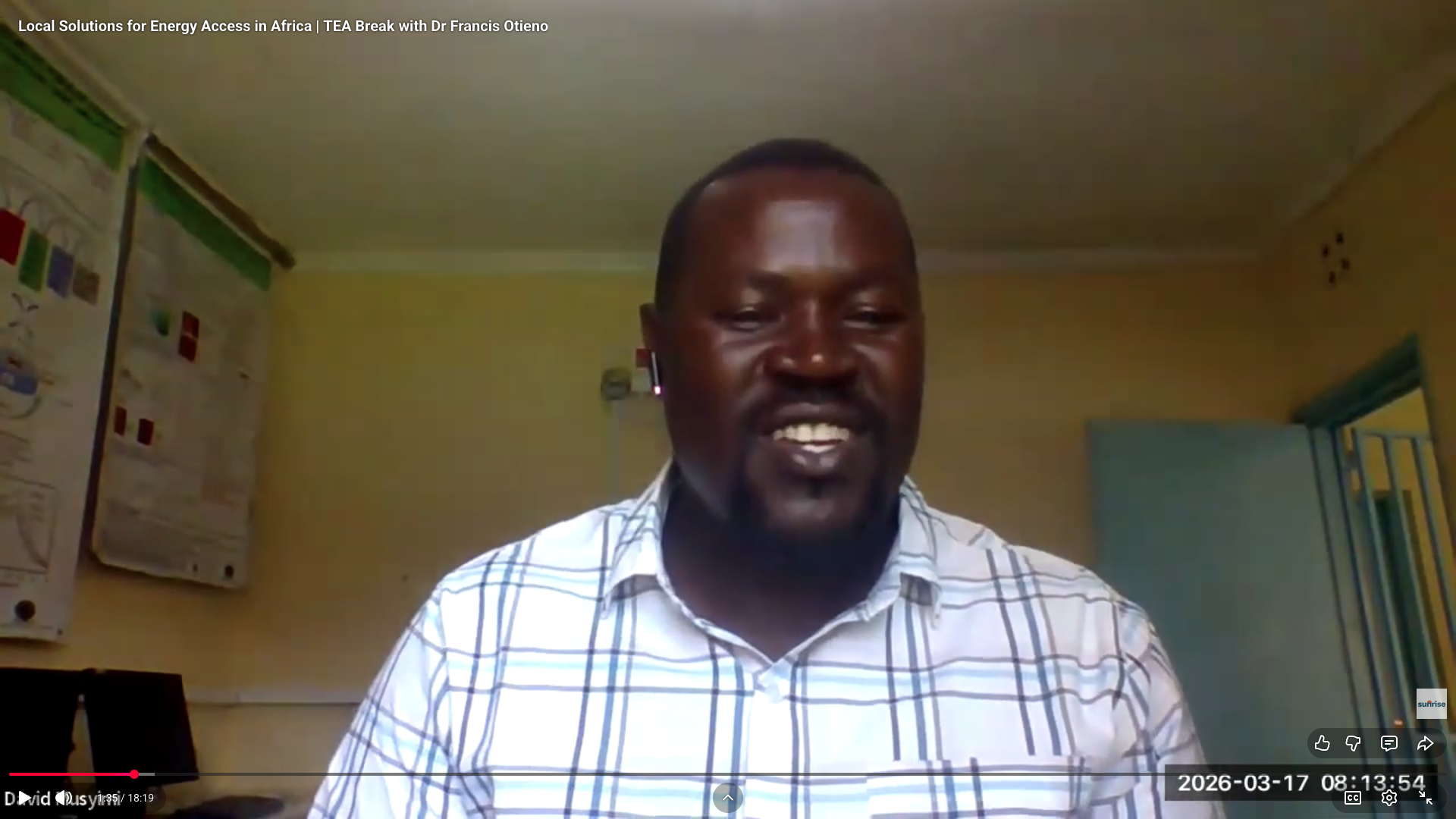 African Solar Energy for African Communities: Q&A with Dr Francis Otieno